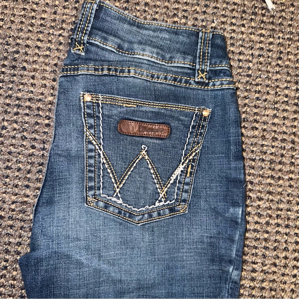 Boot cut wranglers